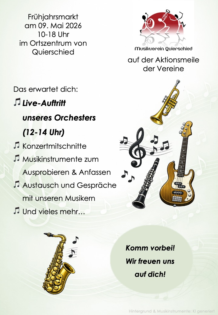 Flyer Musikverein